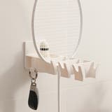 壁掛けラケットラック バドミントンラケット フック | PlusNao | 詳細画像3 