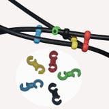 自転車用ケーブルクリップ 同色5個セット ワイヤークリップ | PlusNao | 詳細画像2
