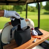 ゴルフクラブクリーナー ゴルフボールクリーナー ポーチ型 | PlusNao | 詳細画像3 