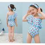 子供用水着 ワンピースタイプ アシンメトリ― | PlusNao | 詳細画像13 