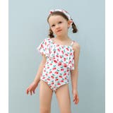 子供用水着 ワンピースタイプ アシンメトリ― | PlusNao | 詳細画像4 