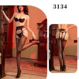 ガーターストッキング 一体型 網ストッキング | PlusNao | 詳細画像5 