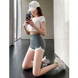 スパッツ レギンス 3分丈 | PlusNao | 詳細画像3 