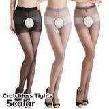 ストッキング オープンクロッチ クロッチオープン | PlusNao | 詳細画像1 