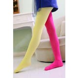 カラータイツ バイカラー カラフル | PlusNao | 詳細画像5 