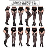 ガーターベルト一体型ストッキング ガーターストッキング レディース | PlusNao | 詳細画像17