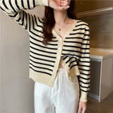 カーディガン ニット Vネック | PlusNao | 詳細画像4 