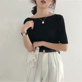 サマーニット ニットトップス レディース | PlusNao | 詳細画像5 