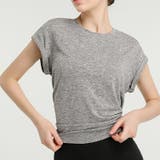ヨガウェアトップス Tシャツ 半袖クルーネック | PlusNao | 詳細画像10 