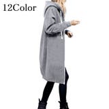 パーカー ジップアップ レディース | PlusNao | 詳細画像1 