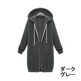 パーカー ジップアップ レディース | PlusNao | 詳細画像8 