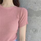 半袖ニットソー レディース Tシャツ | PlusNao | 詳細画像10