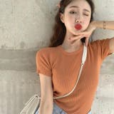 半袖ニットソー レディース Tシャツ | PlusNao | 詳細画像12