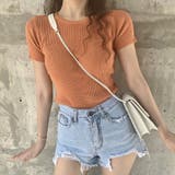 半袖ニットソー レディース Tシャツ | PlusNao | 詳細画像13