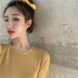 半袖ニットソー レディース Tシャツ | PlusNao | 詳細画像5