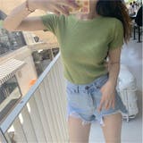 半袖ニットソー レディース Tシャツ | PlusNao | 詳細画像7