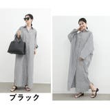 シャツワンピース ロングワンピース マキシ丈 | PlusNao | 詳細画像16