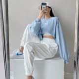 トレーナー 長袖 クロップド丈 | PlusNao | 詳細画像4