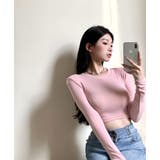 カットソー ショート丈 長袖 | PlusNao | 詳細画像10 