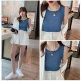 タンクトップ キャミソール レディース | PlusNao | 詳細画像12 