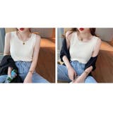 タンクトップ キャミソール レディース | PlusNao | 詳細画像8 