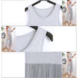 キャミソールワンピース タンクトップワンピース カットソー | PlusNao | 詳細画像9 