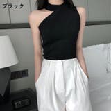 ニット ノースリーブ チョーカーネック | PlusNao | 詳細画像8