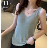 タンクトップ カットソー レディース | PlusNao | 詳細画像1 