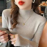 ハイネックニット トップス レディース | PlusNao | 詳細画像10