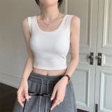 タンクトップ キャミソール レディース | PlusNao | 詳細画像5