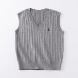 ニットベスト JK風 レディース | PlusNao | 詳細画像2 