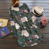 花柄ワンピース Aラインワンピース ワンピース | PlusNao | 詳細画像7