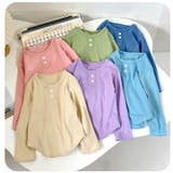 カットソー 長袖 ロングTシャツ | PlusNao | 詳細画像2 