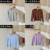 ロングTシャツ ロンT カットソー | PlusNao | 詳細画像19 