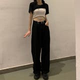 カットソー スーパークロップドトップス ボレロトップ | PlusNao | 詳細画像10 