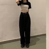 カットソー スーパークロップドトップス ボレロトップ | PlusNao | 詳細画像11 