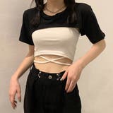 カットソー スーパークロップドトップス ボレロトップ | PlusNao | 詳細画像15 