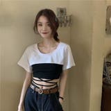 カットソー スーパークロップドトップス ボレロトップ | PlusNao | 詳細画像3 