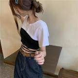 カットソー スーパークロップドトップス ボレロトップ | PlusNao | 詳細画像9 