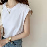 カットソー ノースリーブ Tシャツ | PlusNao | 詳細画像10