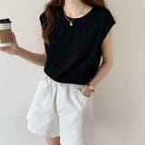 カットソー ノースリーブ Tシャツ | PlusNao | 詳細画像12