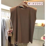 カットソー ノースリーブ Tシャツ | PlusNao | 詳細画像18