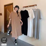 Tシャツワンピース 半袖 レディース | PlusNao | 詳細画像1