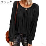 長袖カットソー ロングTシャツ レディース | PlusNao | 詳細画像2 