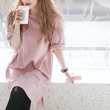 Tシャツワンピース ミディアム丈 五分袖 | PlusNao | 詳細画像6 