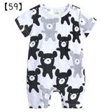 カバーオール 半袖 ラウンドネック | PlusNao | 詳細画像18