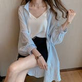 ロングシャツ シアー 長袖 | PlusNao | 詳細画像3