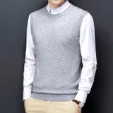 ニットベスト メンズ 男性 | PlusNao | 詳細画像6 