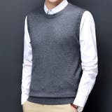 ニットベスト メンズ 男性 | PlusNao | 詳細画像8 