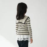 在庫処分セーラーカラーニット シルキータッチ やわらかい | PlusNao | 詳細画像4 